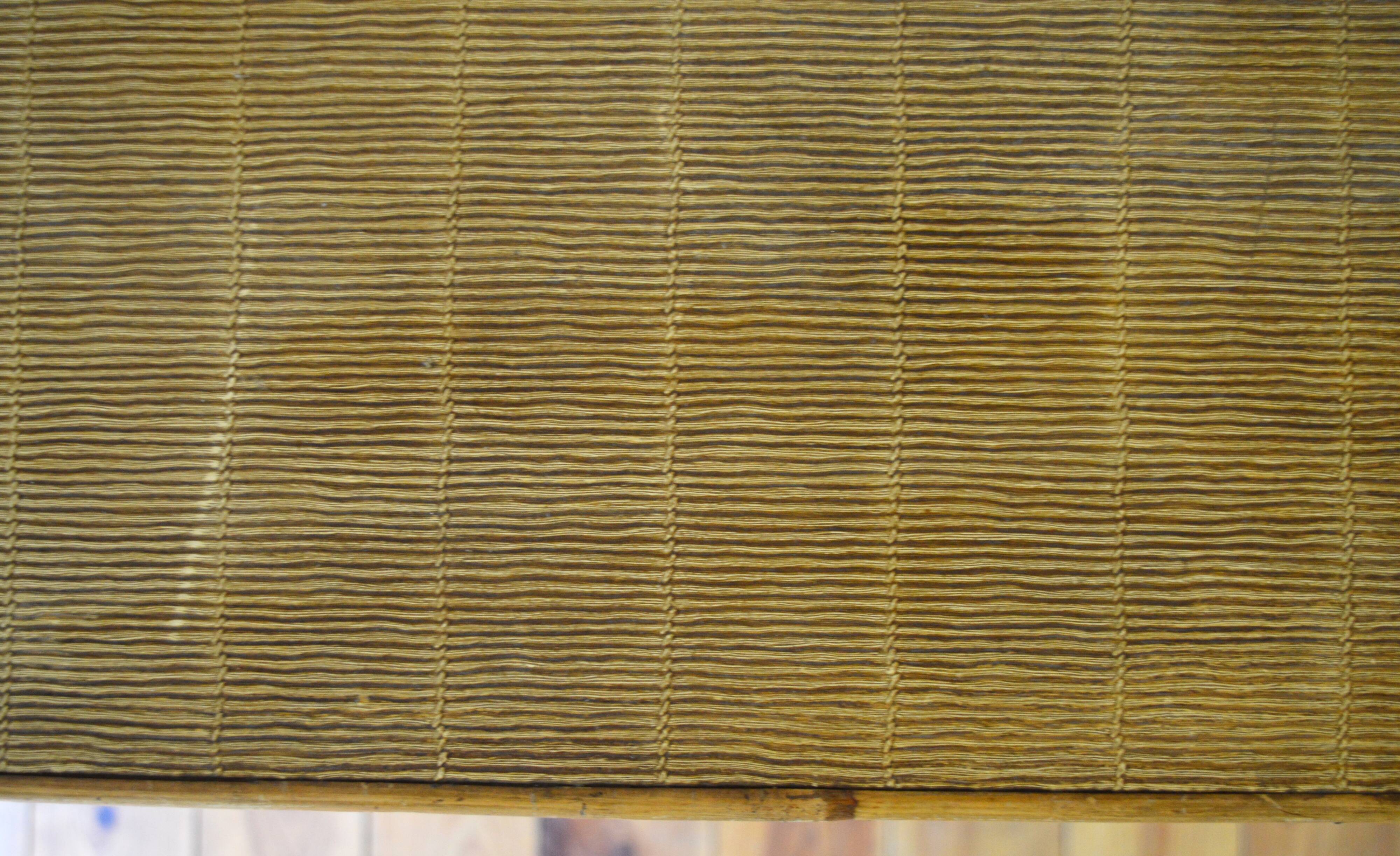 Rattan and bamboo wardrobe