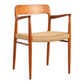Armchair 56 in teak from the mid-century by Niels O. Møller, J.L. Moller