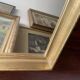 Vintage Wall Mirror in Trapezoid Shape