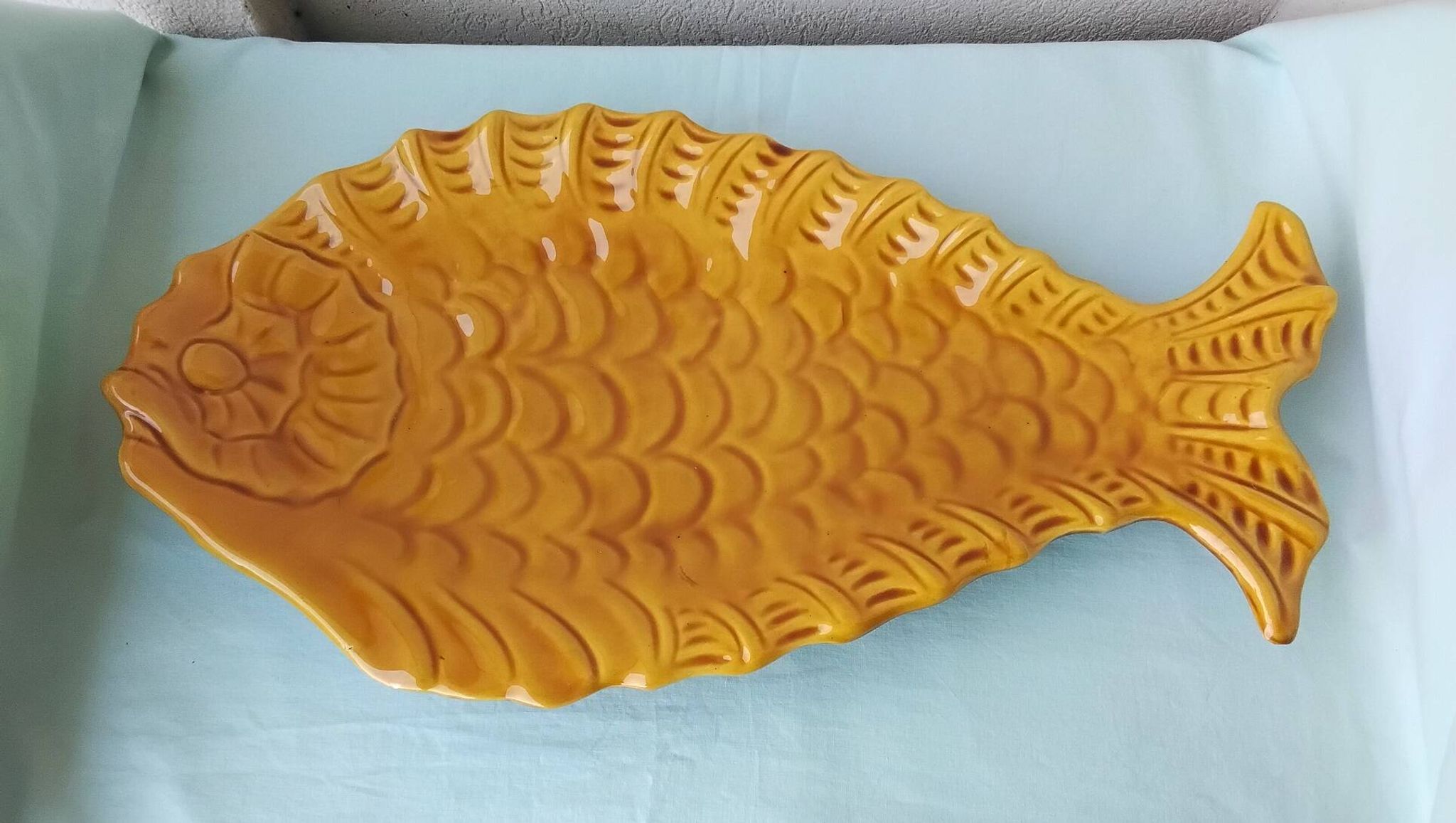 Plat à poisson Vallauris