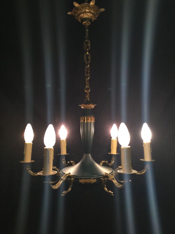 Lustre Empire 6 lumières