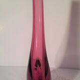 Murano glass soliflore vase by Flavio Poli