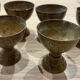 Brass egg cups