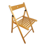 Vintage wooden folding chair