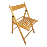 Vintage wooden folding chair
