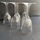 3334 - 6 Baccarat aperitif glasses, Corneille service