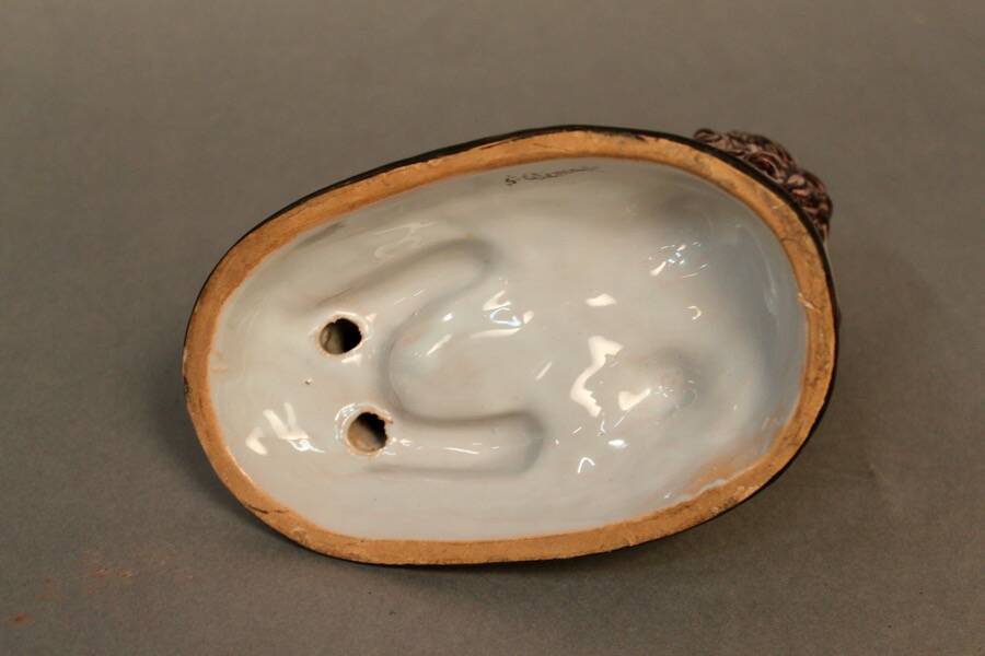 Saint Clement Earthenware Lion