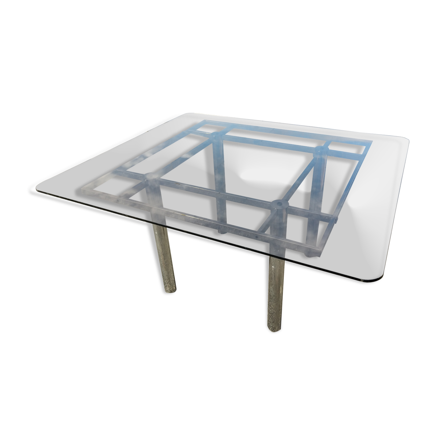 Chrome steel table