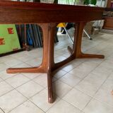 Table ovale Baumann avec rallonges