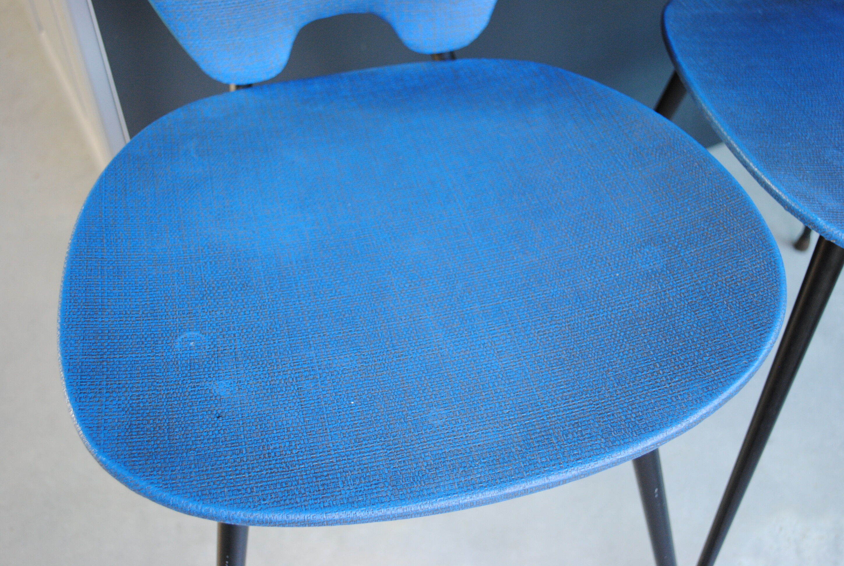Ensemble de 2 chaises vintage années 50