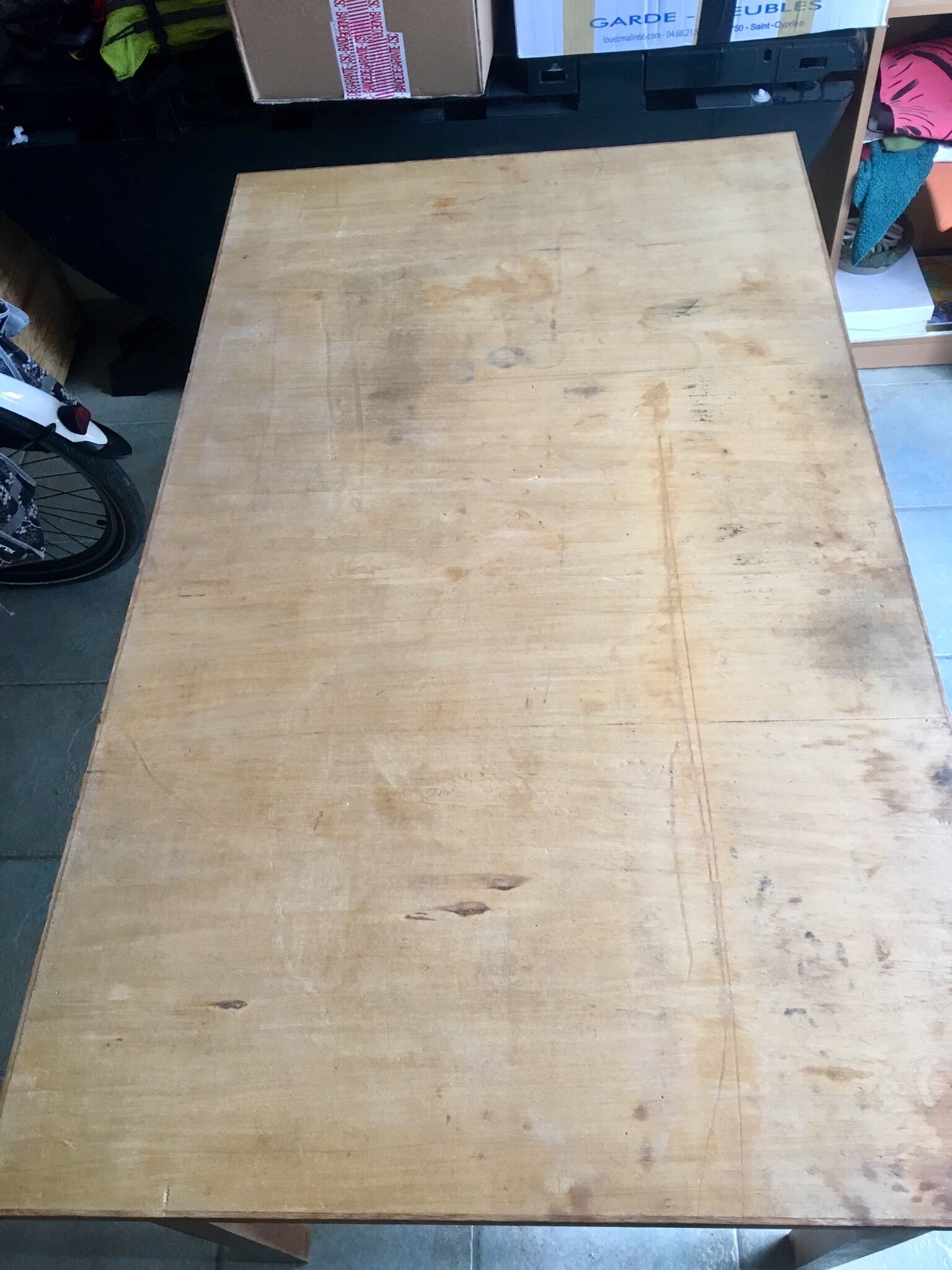 The 50's school desk