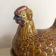Ceramic hen, vintage zoomorphic terrine