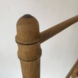 Antique towel rack with doors