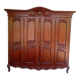 Norman wedding wardrobe in solid wood 4 doors