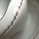 SFP service dish set - Limoges - White and golden