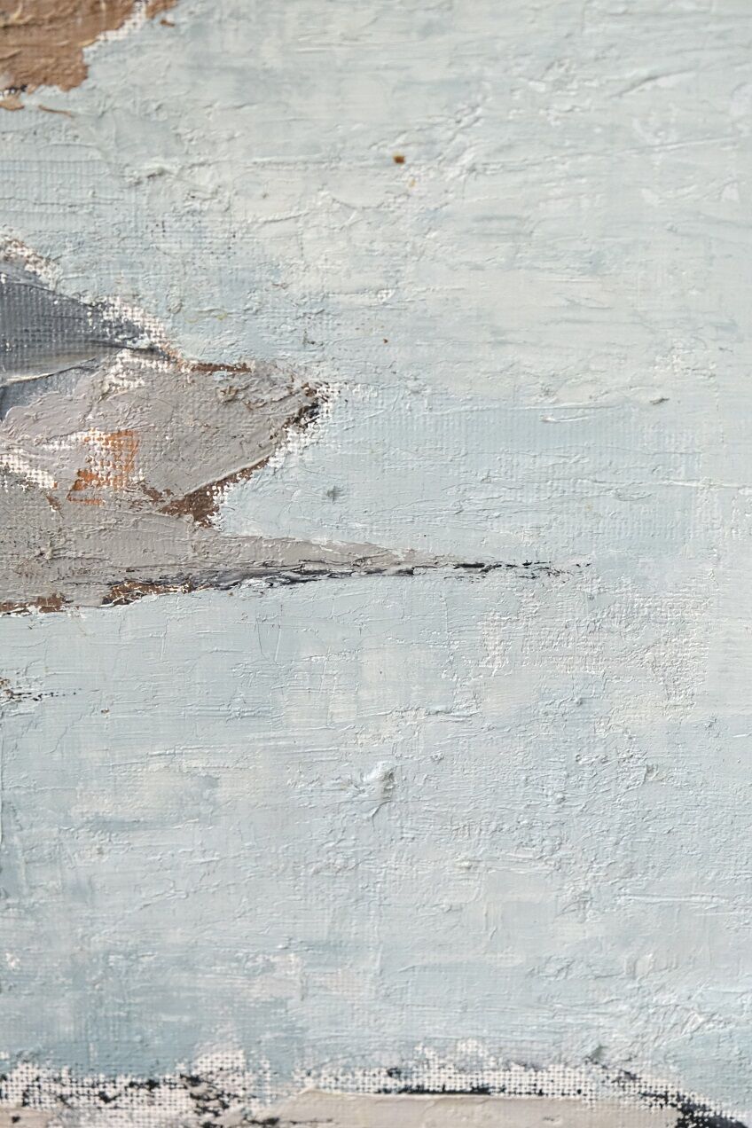 Erik Ström, Swedish Impressionist Painting, Oil on Canvas, Framed, 1962.