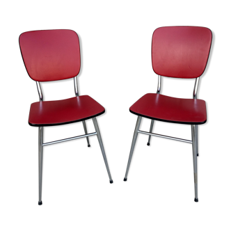 Pair of vintage retro chairs