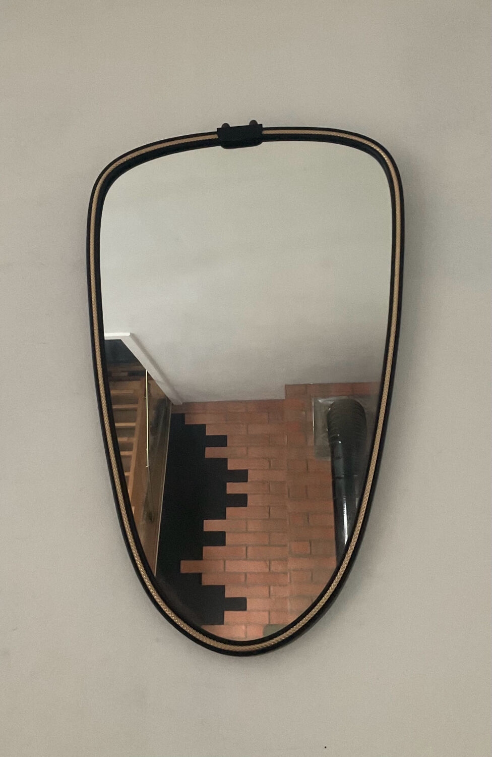 Miroir asymétrique forme libre des années 60-70