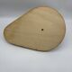 Vintage service tray wood, glass and bamboo – 1960s