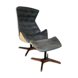 Fauteuil modèles 808 et pouf 808H design Studio Formstelle Munich 2014