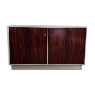 Vintage four-door buffet in rosewood.