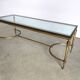 Maison Bagues coffee table in brass, 1960s