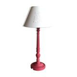 Red lamp base