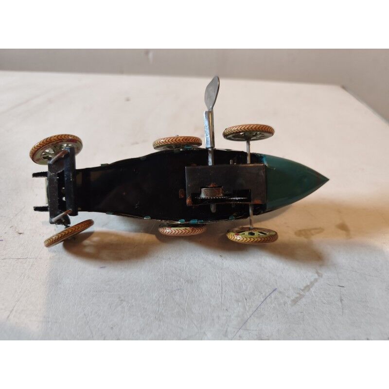 Vintage tin toy wind-up car: Ballor Cord