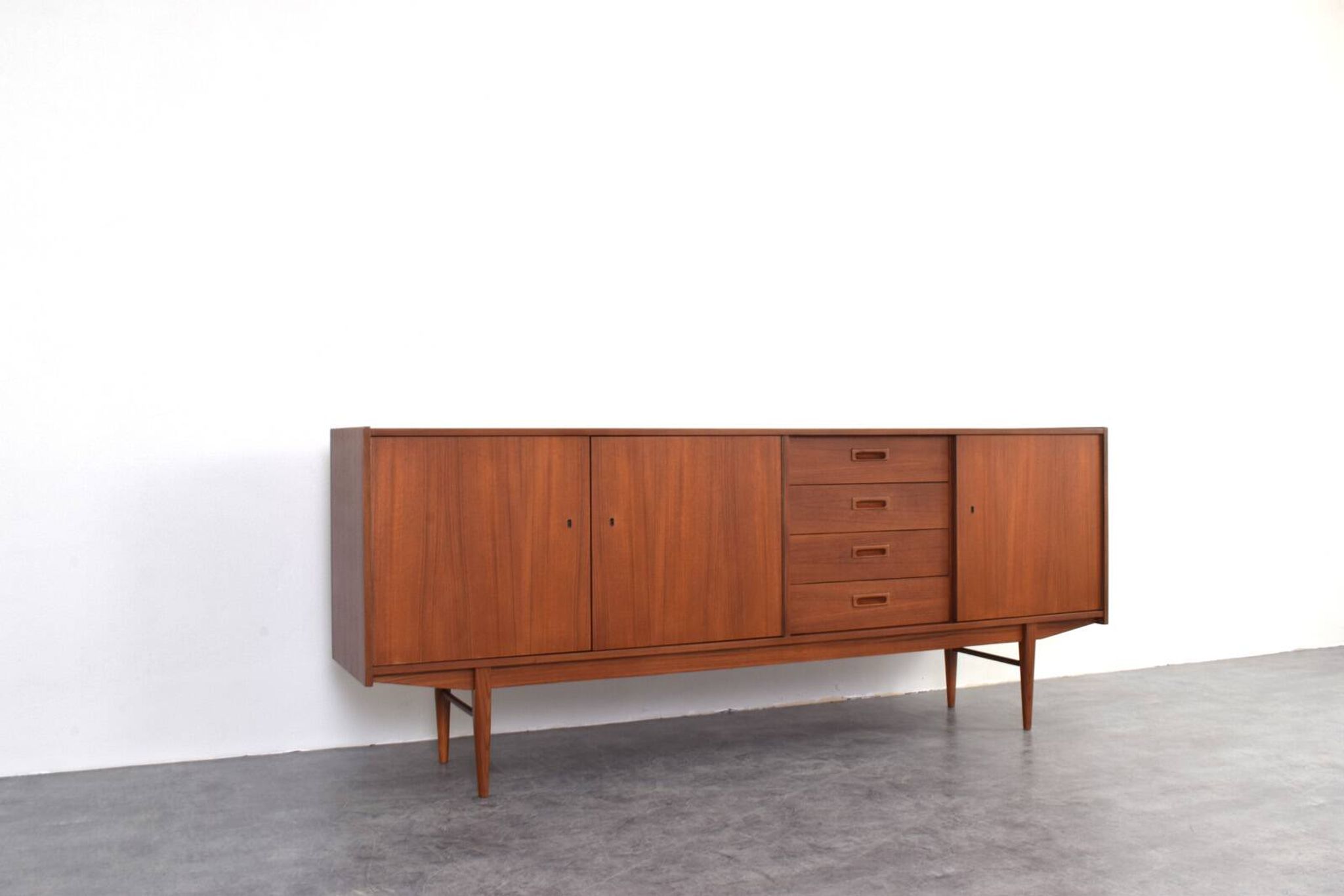 Mid-Century Teak Sideboard from Skeie & Co. Norheimsund, 1960s.