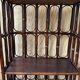Rattan shelf