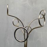 Brass coat rack Cedro de Fase, 1970