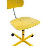 Original KEVI office chair - Jørgen Rasmussen - Denmark, 1960s - rare yellow finish