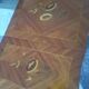 Louis XV style rosewood marquetry dressing table