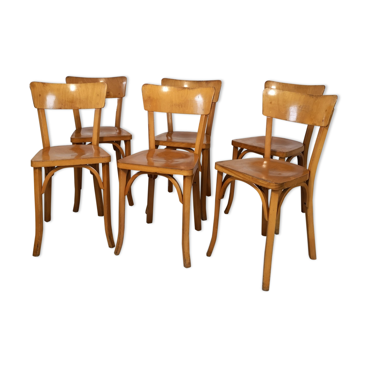 Set of 6 bistro chairs