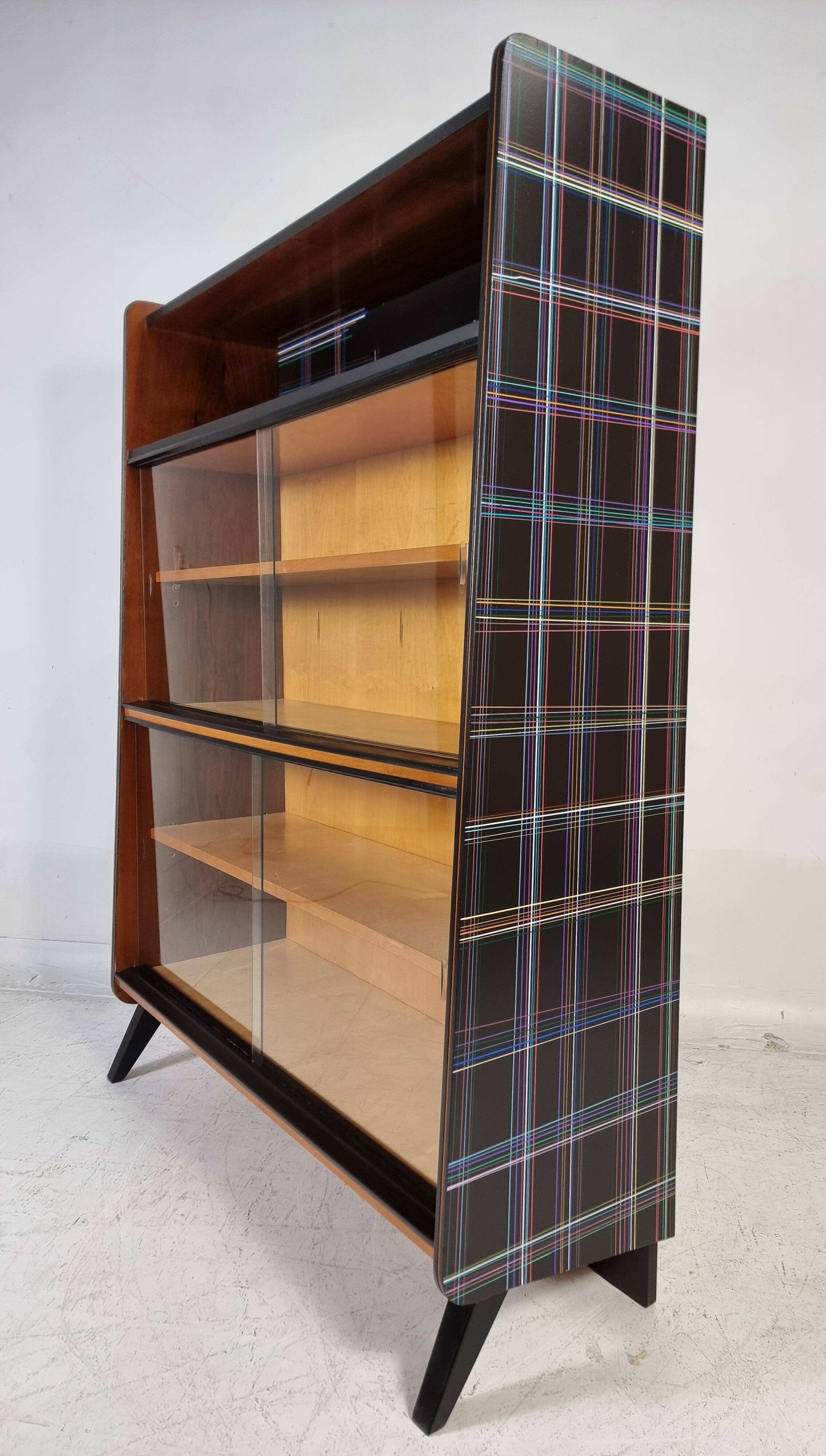 Vintage Brown Showcase from Tatra, 1970s