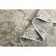 1970s Vintage Persian Handmade Wool Cotton Beige Area Rug 287x367