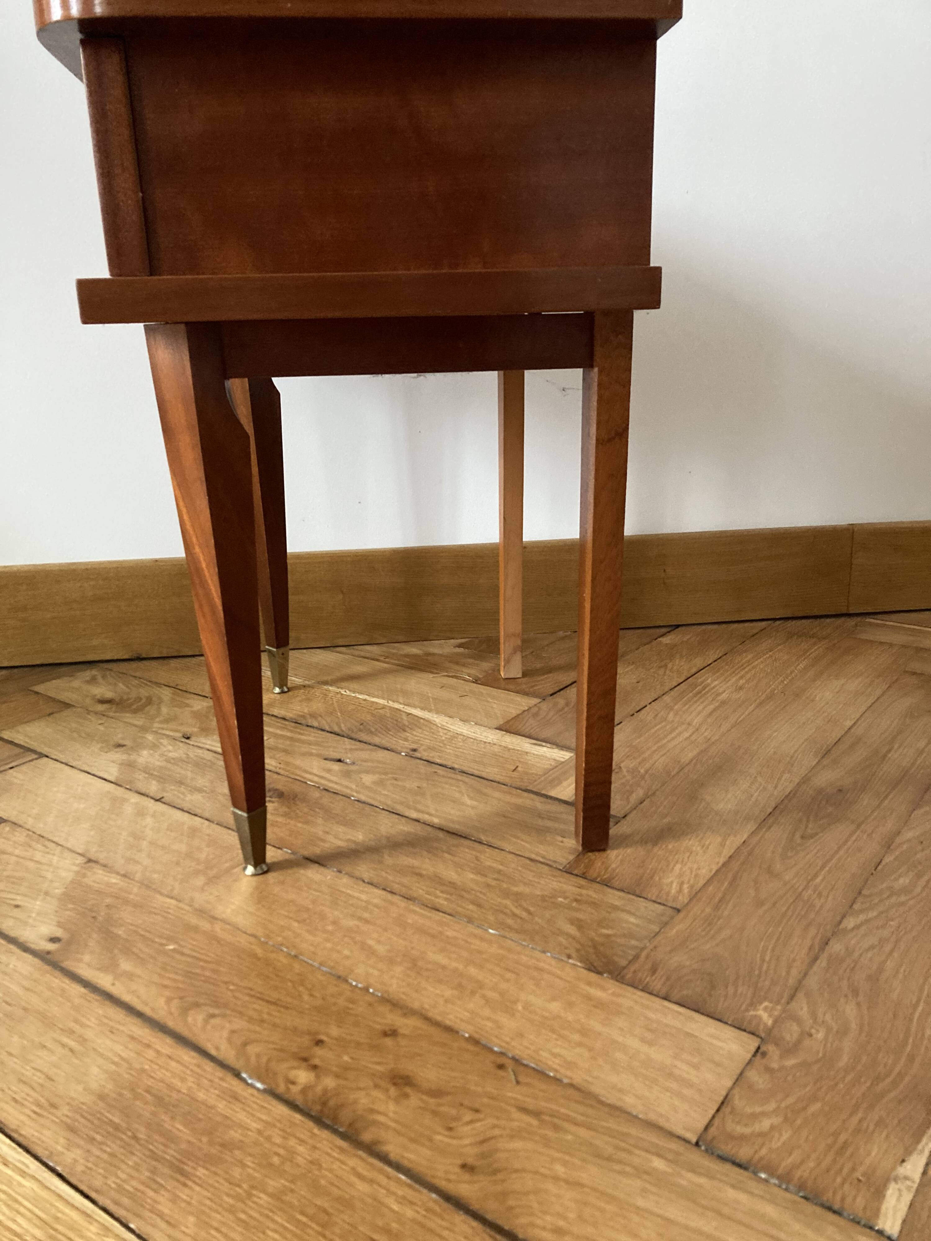 Scandinavian style bedside table