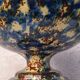Glazed terracotta fruit bowl