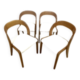 4 Baumann gondola chairs