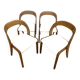 4 Baumann gondola chairs