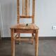 Set of 5 vintage wooden chairs