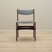 Set of four mahogany chairs, Danish design, 1970s, manufacture: Denmark