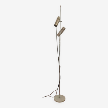 A14 floor lamp with two spotlights by Alain Richard