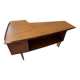 1 Lovig desk in teak, oak base circa 1960