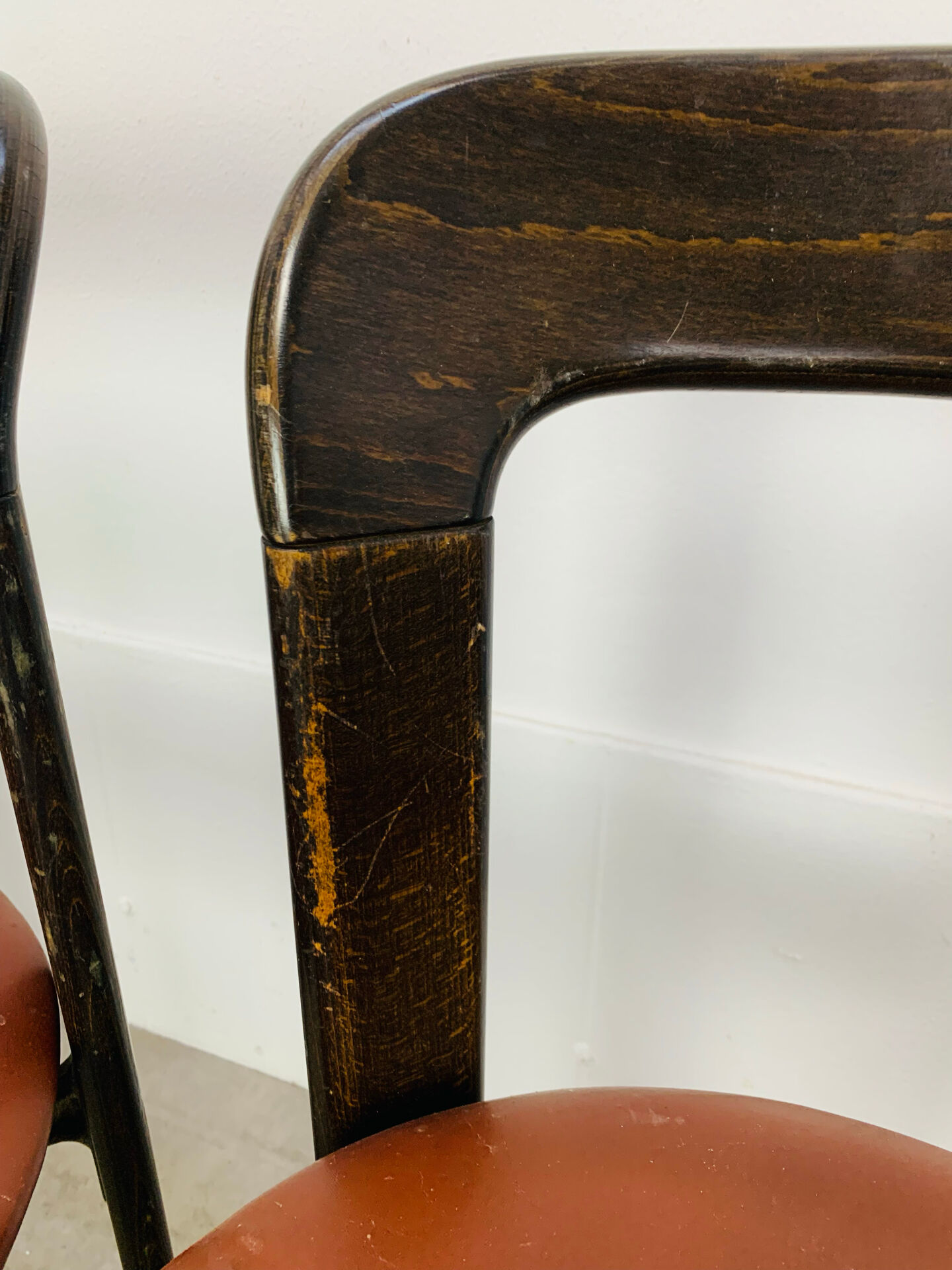 4 Bruno Rey chairs for Dietiker, workshop "Chair from Stein am Rhein"