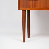 Table de chevet danoise en teck, années 1960