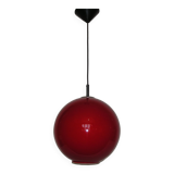 Opaline spherical suspension from the 60s - 70s