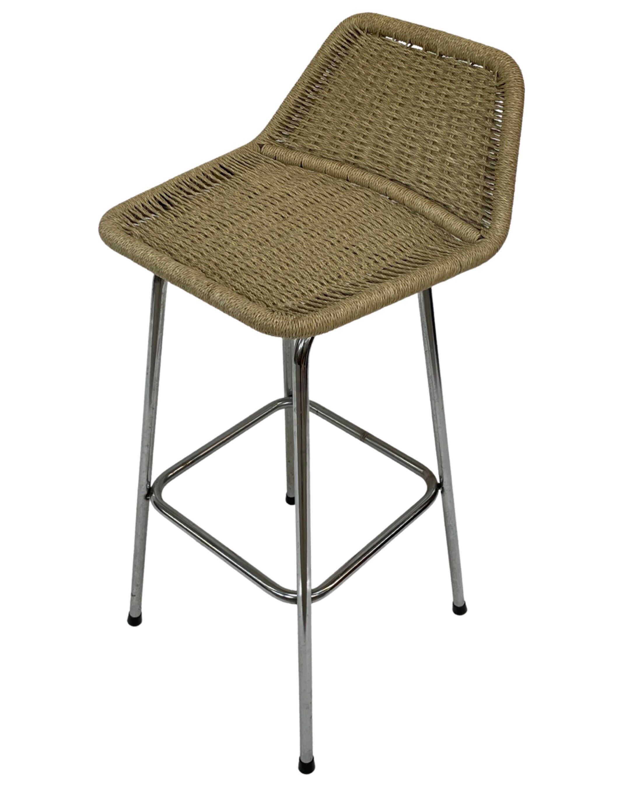 Tabouret de bar design vintage Dirk van Sliedregt