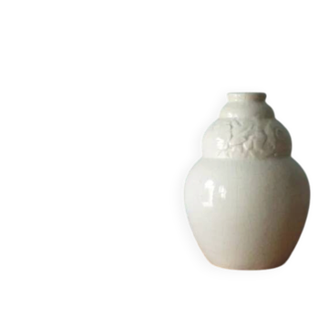 Glazed ceramic vase in the shape of a gourd, Art Deco, collection