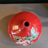 Slip-dyed single-flower vase